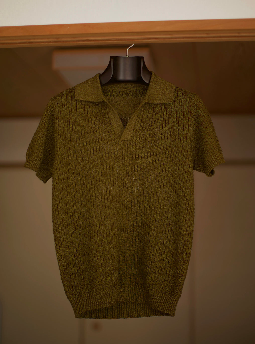 Green Skipper Knit Polo Shirt