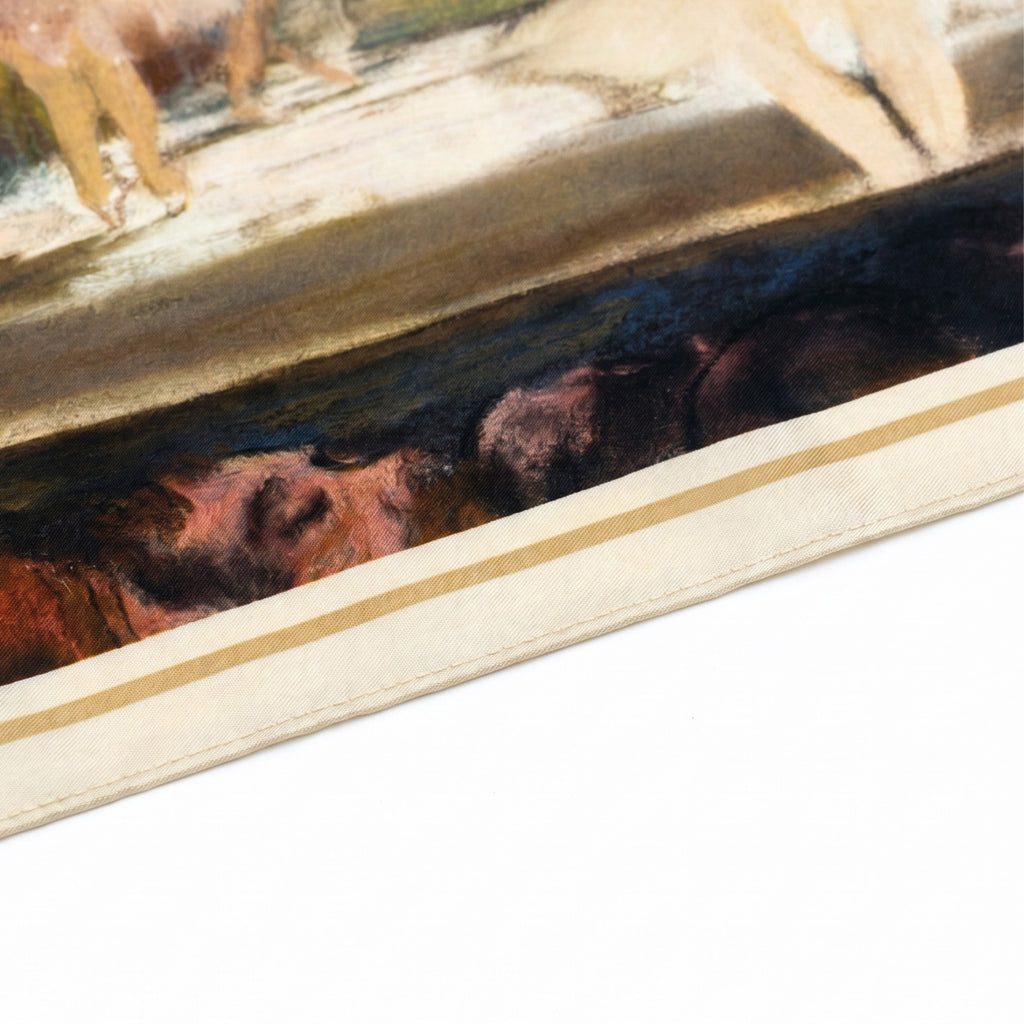Fine Art Pocket Square - Ballet at the Paris Opéra