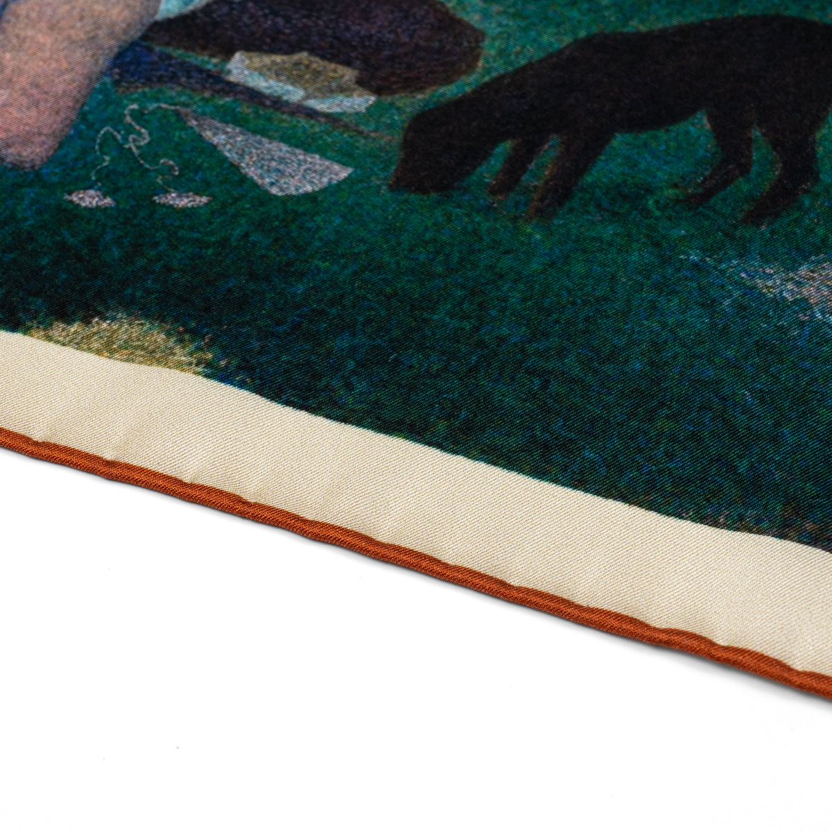 Fine Art Pocket Square - A Sunday on La Grande Jatte Pocket Square