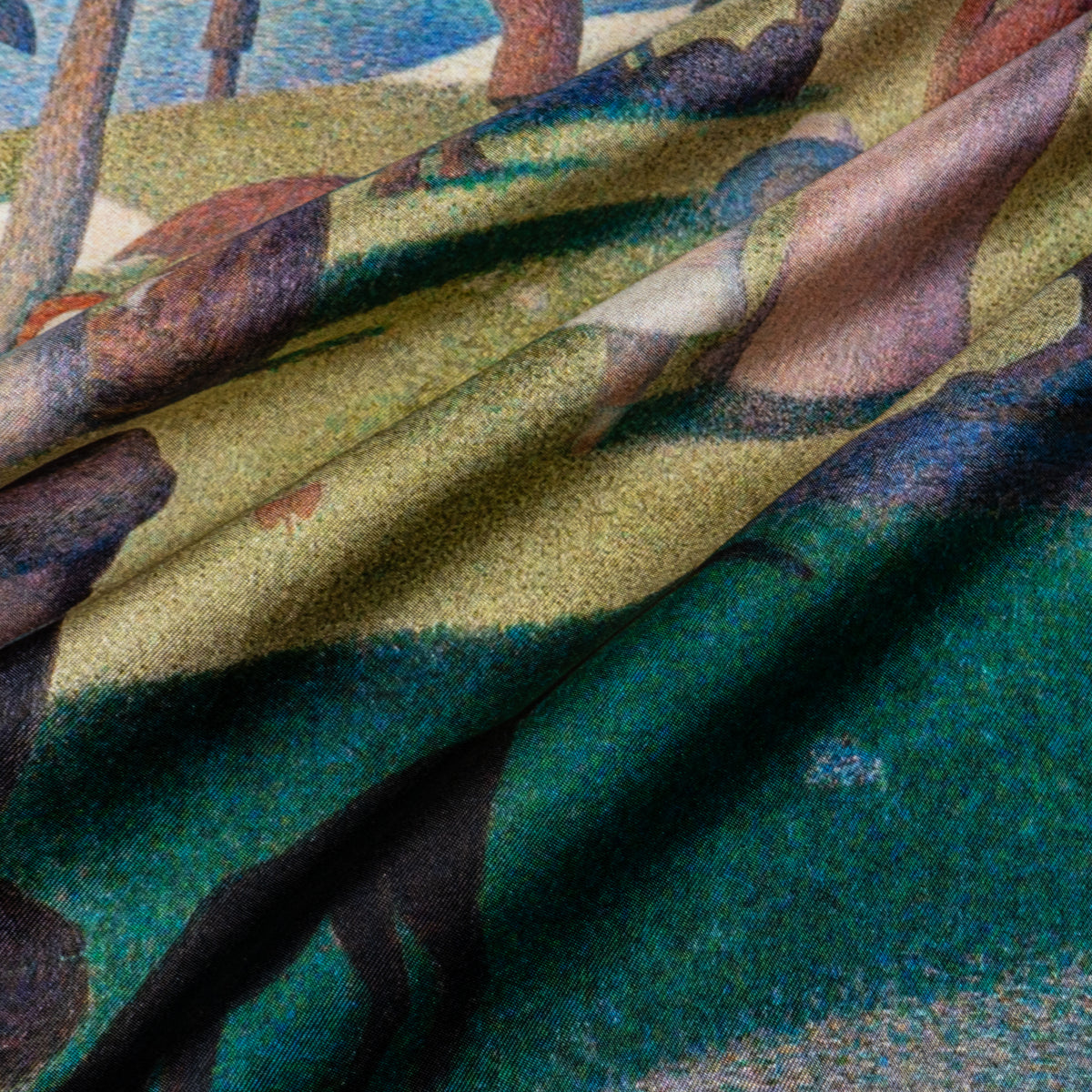 Fine Art Pocket Square - A Sunday on La Grande Jatte Pocket Square