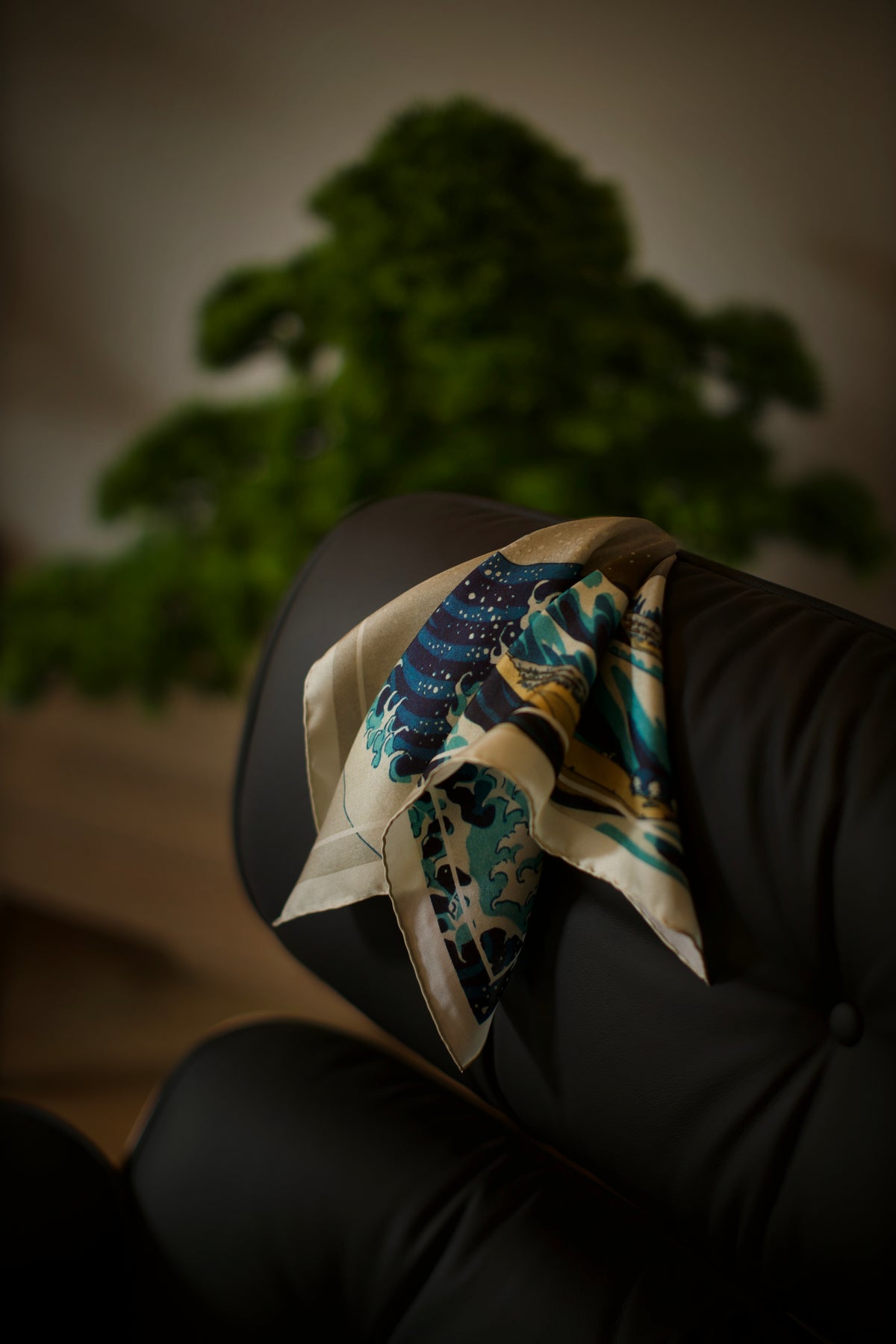 Fine Art Pocket Square - Great Wave off Kanagawa