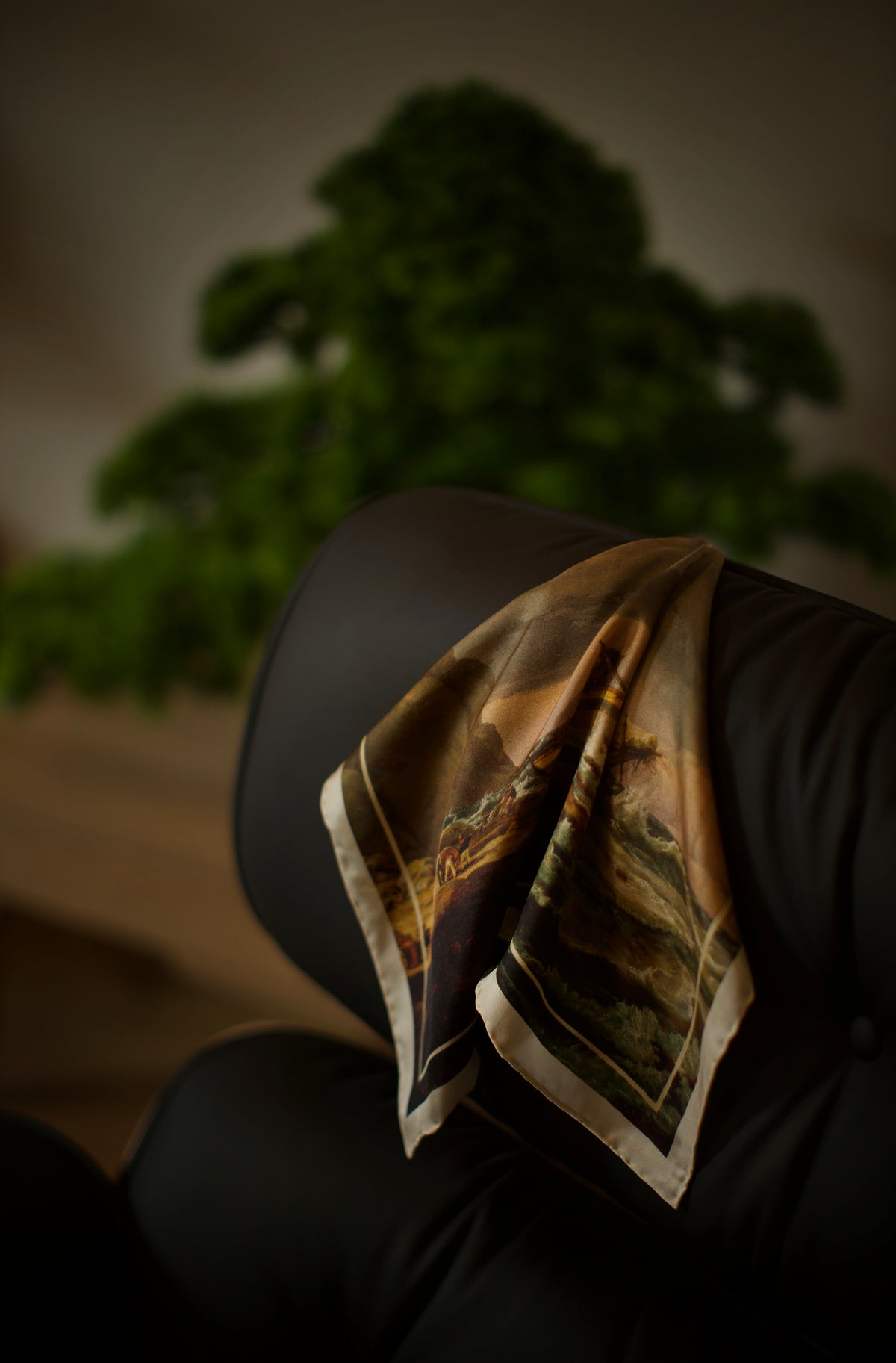 Fine Art Pocket Square - Shipwreck on the Coast of Norway