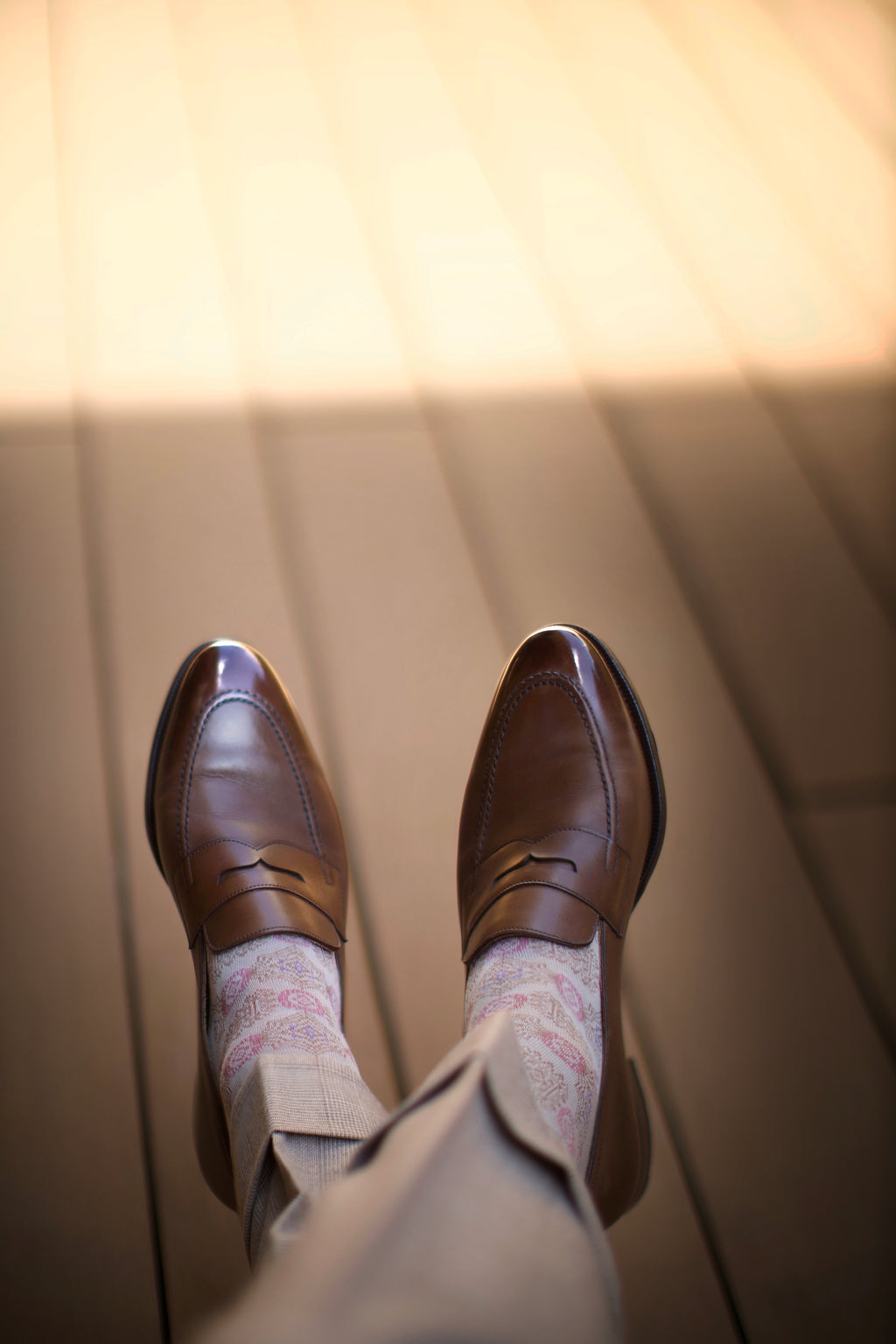 Medallion Pattern Socks