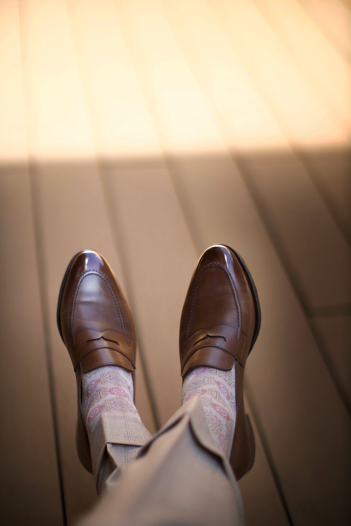 Medallion Pattern Socks