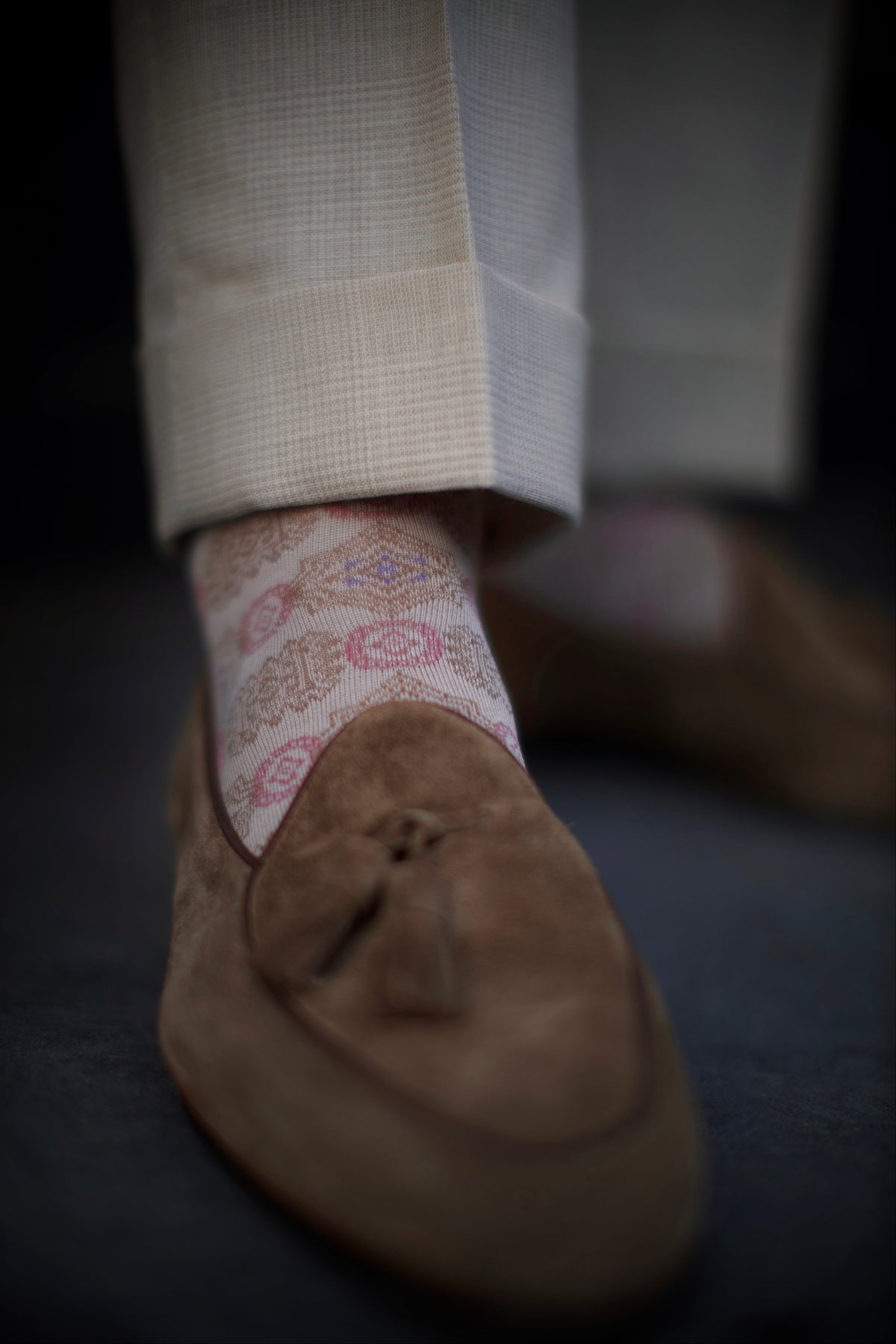Medallion Pattern Socks