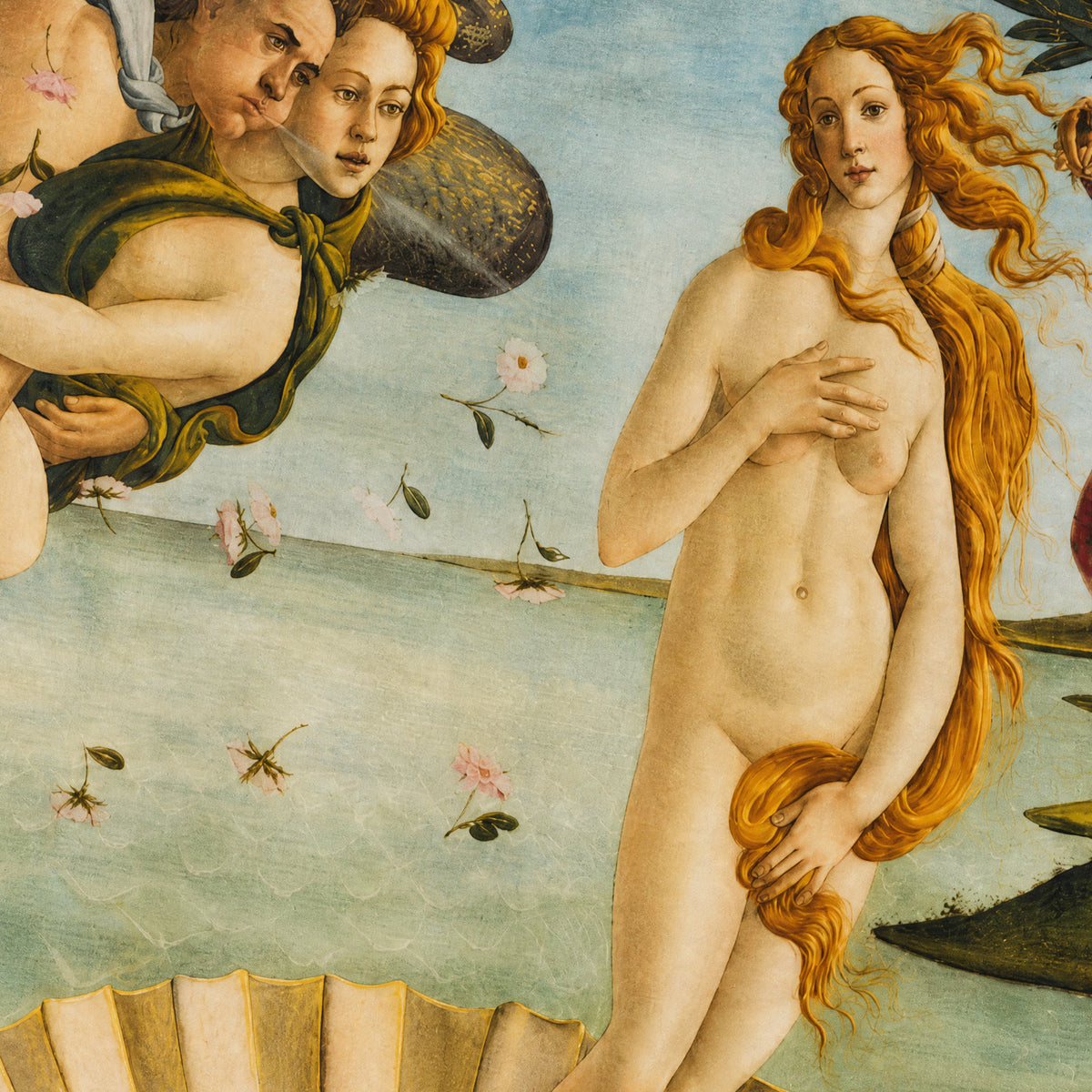 Fine Art Pocket Square - The Birth of Venus