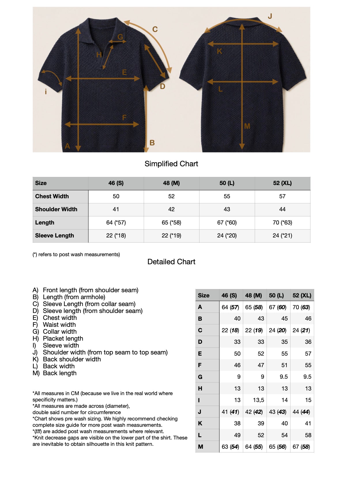 Yellow Skipper Knit Polo Shirt (low stock)