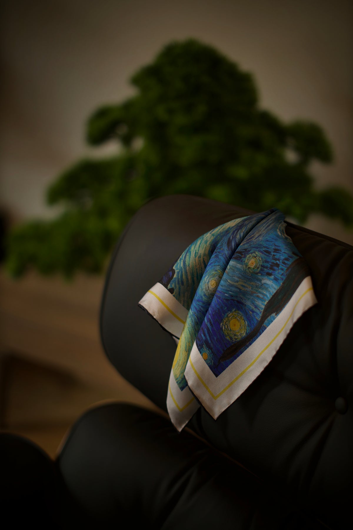 Fine Art Pocket Square - Starry Night